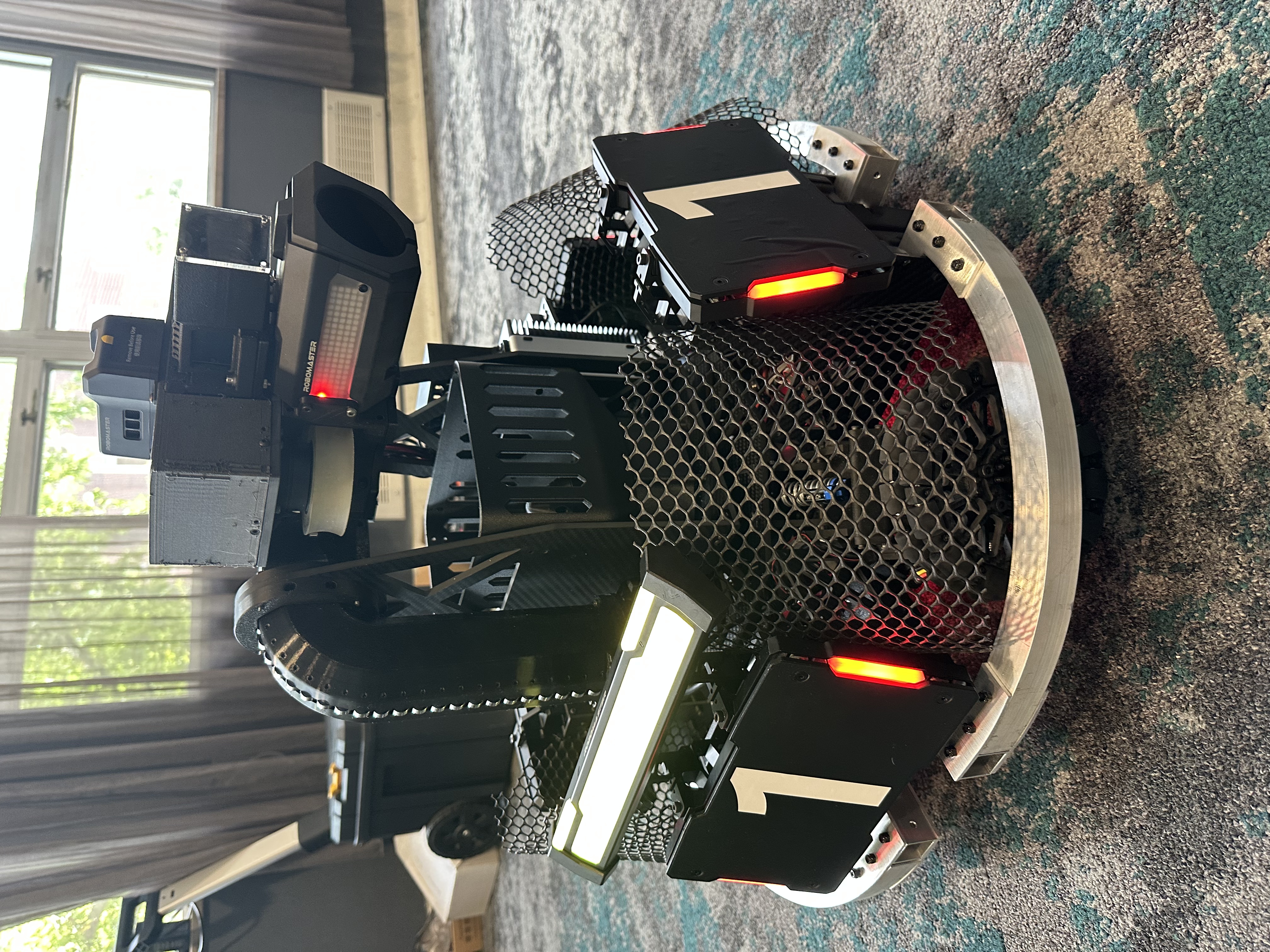 Hero robot at competition