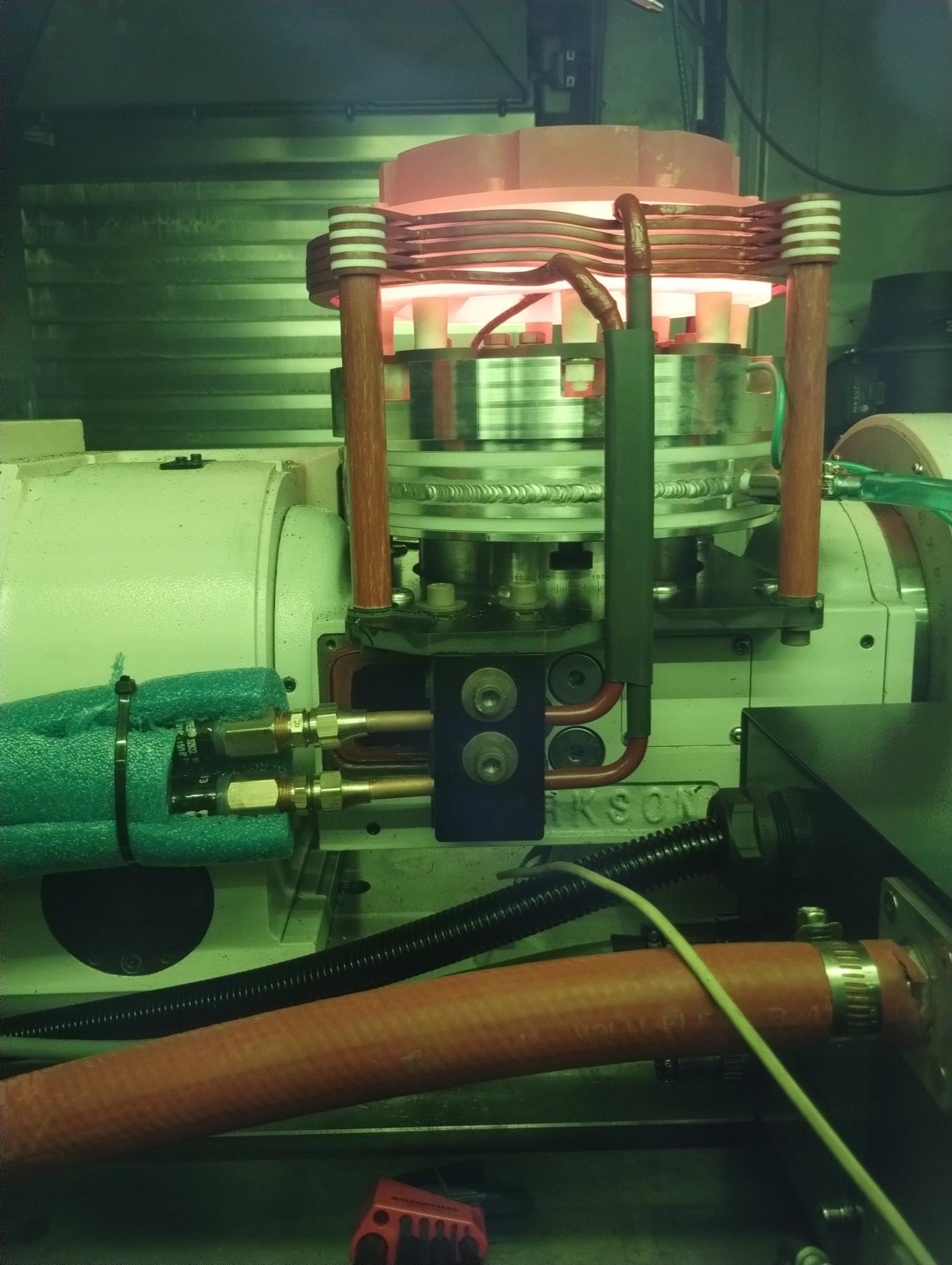 Heated build plate hot test